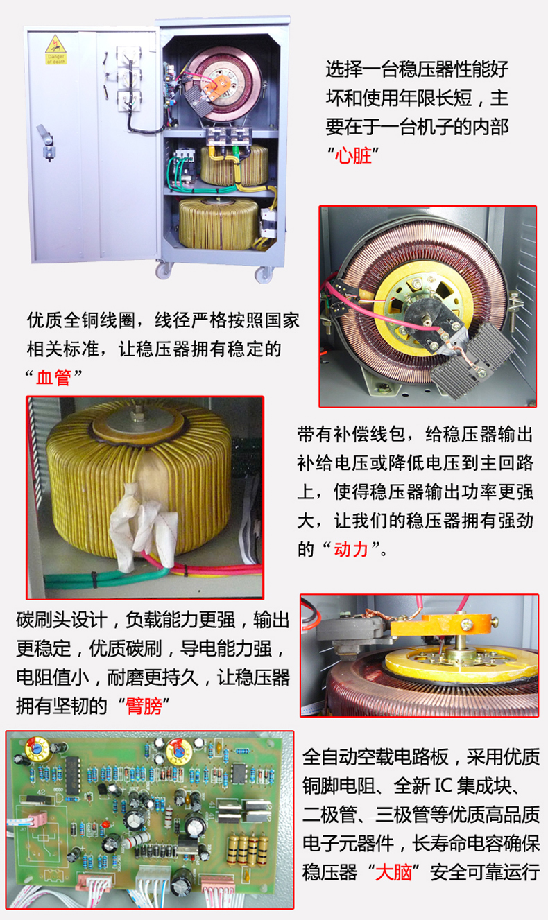 TND-30KVA W超低压70V单相高精度全自动稳压器