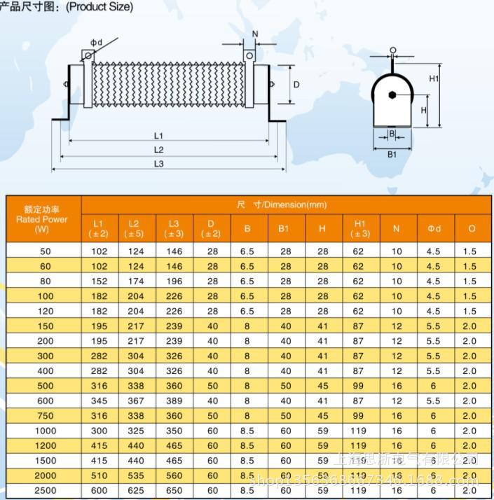 波纹制动电阻